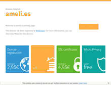 Tablet Screenshot of ameli.es